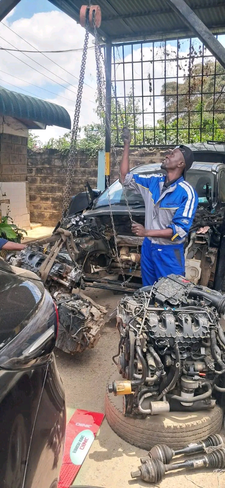 BMW engine service